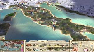 Lets Play Rome Total War Germanen Sehr Schwer 30  Spanische Taucher Flamenco auf der Nase [upl. by Esidnak]