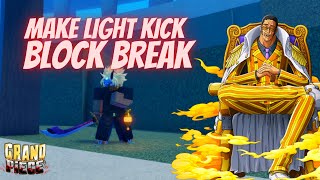 GPO Make Pika Kick a Block Breaker [upl. by Adnilak]