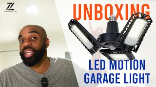 Unboxing the Brightest Garage Light Yet Zone LED Motion Sensor in Action [upl. by Zahavi]