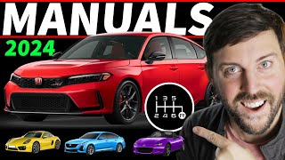 Every SURVIVING Car with a Manual Transmission in 2024  Save the Manuals [upl. by Morganstein]