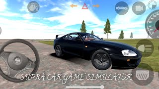 SUPRA SPORT CAR GAME SIMULATOR  Indian cars gamer 9 [upl. by Glory]