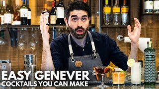 3 Incredible Genever Cocktails YOU CAN MAKE [upl. by Erbas]