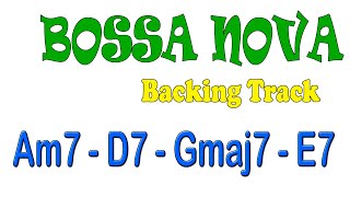 BOSSA NOVA 2516 Backing track in G Major [upl. by Oemor374]