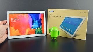 Samsung Galaxy Tab Pro 101 Unboxing amp Review [upl. by Lorens]