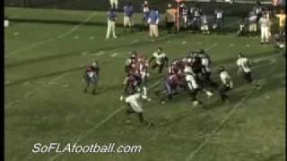 DeJoshua Johnson Pahokee Wide Receiver [upl. by Block]