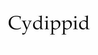 How to Pronounce Cydippid [upl. by Ennairek]