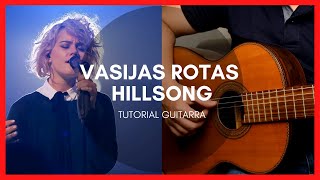 Vasijas Rotas GUITARRA Hillsong Worship TURORIAL [upl. by Airotnahs]