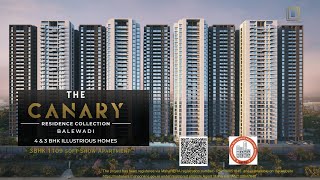 The Canary  Balewadi Pune  3 amp 4 BHK Luxury Apartments Enquiry Now 91 87664 16547 [upl. by Rouvin]