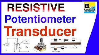 Resistive Potentiometer Transducer  sensor and transducer [upl. by Angelis]