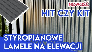 Remont elewacji  Styropianowe lamele elewacyjne  cz1 [upl. by Hum]