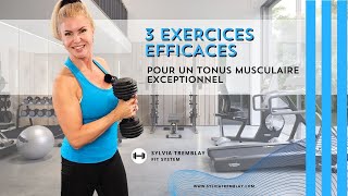 3 Exercices EFFICACES pour un Tonus Musculaire EXCEPTIONNEL [upl. by Esydnac142]