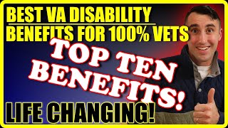 Top 10 Benefits For A 100 Disabled Veteran [upl. by Deanne]