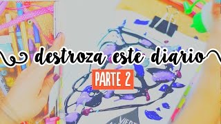 Destroza este diario parte 2 Experimentación ✎ Craftingeek [upl. by Ogawa]