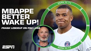 Kylian Mbappe better wake up  Frank Leboeuf on PSG’s loss to Dortmund  ESPN FC [upl. by Aihseya]