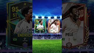 🇧🇷 Endrick vs Pele 🇧🇷  fcmobile fifamobile fifa fifa23 football footballgame vs [upl. by Demetria]