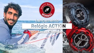 Relógio Mormaii Action por Lucas Chumbo [upl. by Landers]