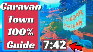 Caravan Town 100 Guide All Notes And Blueprints  Raft [upl. by Simmons]