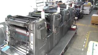 Impresiones Offset Heidelberg Mo 65x48 Imprenta ZOCAN [upl. by Ojibbob132]