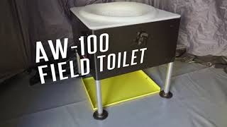 DLX  AW100 Field Toilet [upl. by Agarhs171]