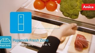 Lodówki Amica  Fresh Zone [upl. by Latihs]