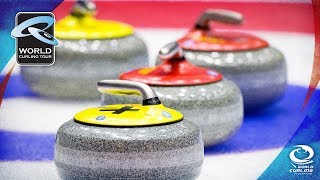 WCT Grattan CAN v Schnider SUI  Curling Masters Champéry 2018 [upl. by Anerec513]