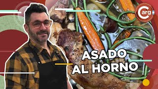 ASADO CON SALTEADO DE PAPAS Y CHAUCHAS [upl. by Alekat]