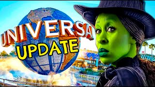 Universal Studios WICKED UPDATE Takeover [upl. by Ximena256]