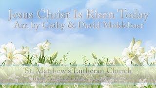 Jesus Christ is Risen Today  St Matthews Handbells amp Brass [upl. by Nimaynib]