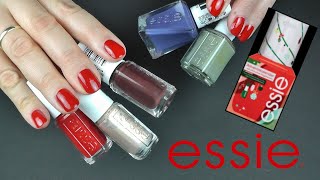 SWATCH ALLE essie Adventskalender Lacke bis jetzt 😍 [upl. by Nwahsram140]