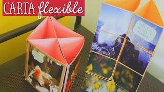 Como hacer una carta flexible con papel y cinta ✂️ Craftingeek [upl. by Meggi]