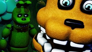 THE SPRING ANIMATRONICS  The Diner Fredbears Family Diner Fan Game NIGHT 1 [upl. by Kassaraba694]