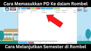 Cara Memasukkan Siswa Ke Dalam Rombel Dan Memunculkan Rombel di Dapodik 2023d [upl. by Atteval]