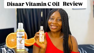 Reviewing Disaar Vitamin C Oil  Cash Giveaway productreviewdisaaroil [upl. by Imray]