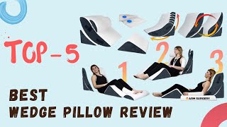 Top 5 Best Wedge Pillow Reviews  Lunix LX5 4pcs Orthopedic Bed Wedge Pillow Set [upl. by Nolyk]