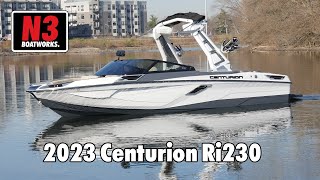 2023 Centurion Ri230  Charcoal  On Water  N3 Boatworks [upl. by Llednahs]