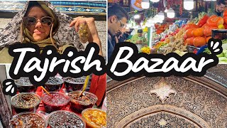 A Day in Tehran’s Iconic Tajrish Bazaar  Hidden Gems amp Local Life [upl. by Kielty]