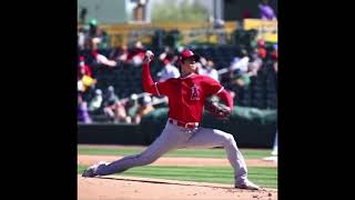 Shohei Ohtani Slow Motion Pitching Mechanics Third Base Side View [upl. by Ysak34]