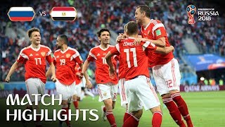 Russia v Egypt  2018 FIFA World Cup  Match Highlights [upl. by Walley257]