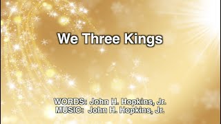 03 Aly amp AJ We Three Kings HQ  Lyrics [upl. by Eidnyl]