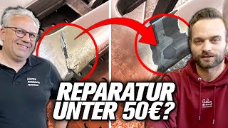 GERISSENE Stoßstange reparieren für unter 50 €  GEHT DAS [upl. by Jerold843]