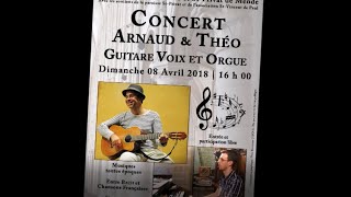 Concert dArnaud Solignac et Théo Salabert [upl. by Naitirb]