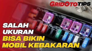 Penyebab dan Cara Mengatasi Sekring Mobil Putus  Gridoto Tips [upl. by Nellda64]