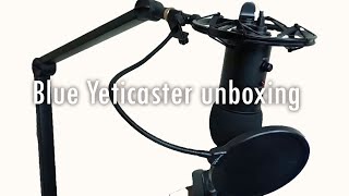 BLUE YETICASTER UNBOXING AND REVIEW [upl. by Leftwich]