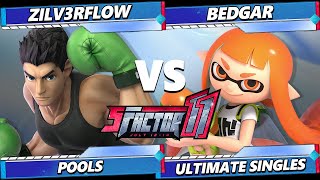 Pre S Factor 11  ZILV3RFLOW Little Mac Vs Bedgar Palutena Samus Inkling Smash Ultimate  SSBU [upl. by Leor]