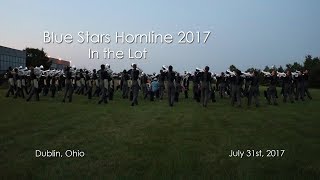 Blue Stars 2017 Hornline  In the Lot Dublin Ohio July 31st 2017 [upl. by Mcgregor106]