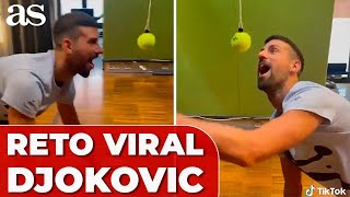 DJOKOVIC y su particular FORMA de ANUNCIAR que ECHA DE MENOS el TENIS [upl. by Lotsirk]