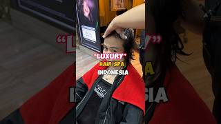 Secret “Hair Spa” only in Indonesia hairspa bali indonesia [upl. by Dronel]