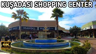 KUŞADASI SHOPPING CENTER  KUŞADASI İKİÇEŞMELİK MAHALLESİ TO AVM  25 January 2024  4k UHD 60fps [upl. by Seaddon412]