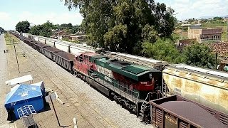 FERROCARRIL MEXICANO  CREX CITIRAIL YURECUARO MICHOACAN TRENES EN EL DISTRITO LA BARCA [upl. by Sparrow]