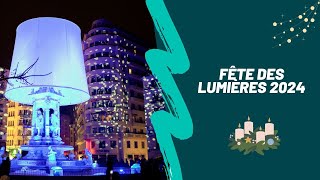 Fête des lumières 2024  LYON [upl. by Ahtekahs]